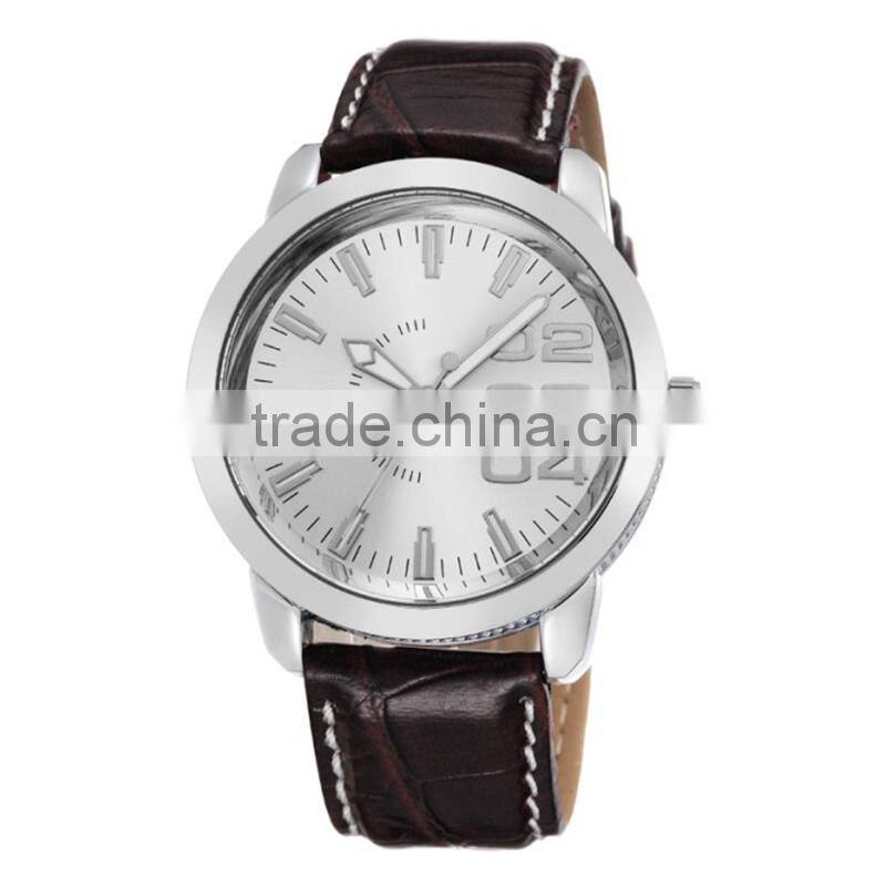 Factory Direct Sell Fashion New Products 2014 Genuine Leather Watch