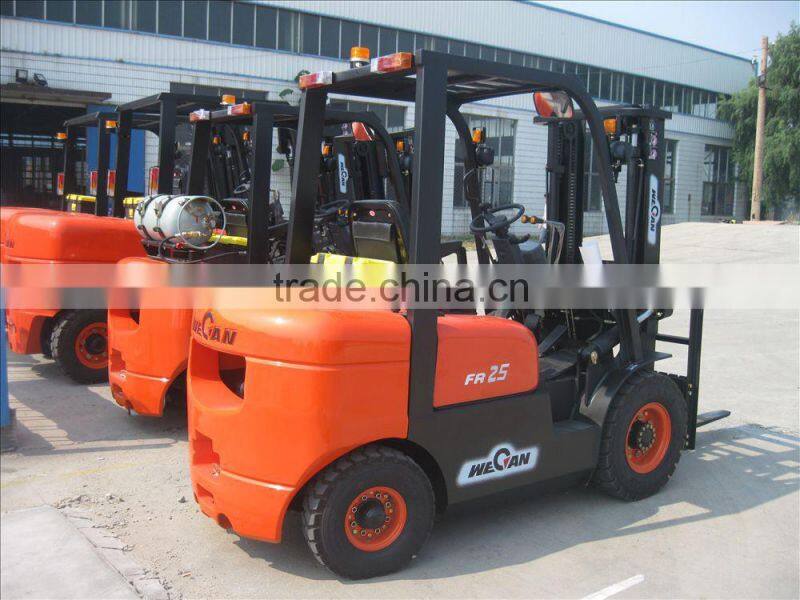 chinese standard diesel forklift truck