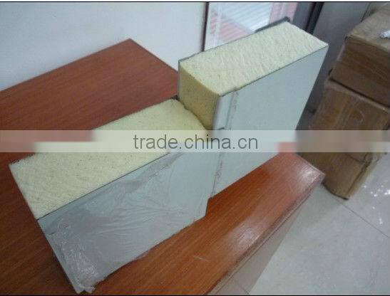 insulated PU steel sandwich panel