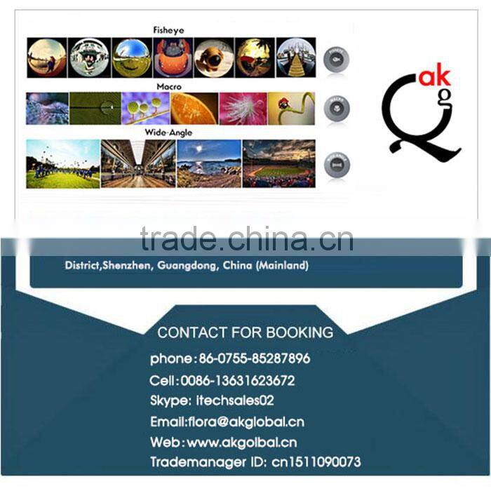 magnifying lens wide angle lens+macro lens+fisheye lens for phone