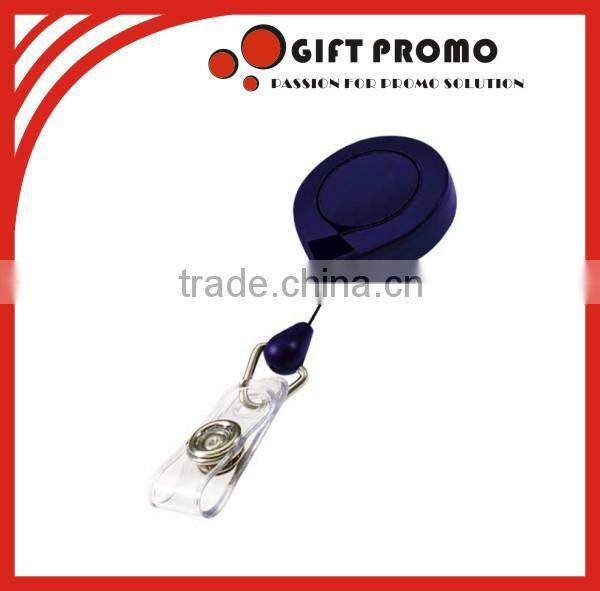 Brown Clear Name Badge Holder