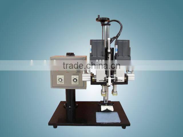 Semi-auto desktop cap closer machine on sale