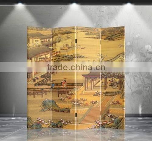 letters art design stretched canvas folding room dividers