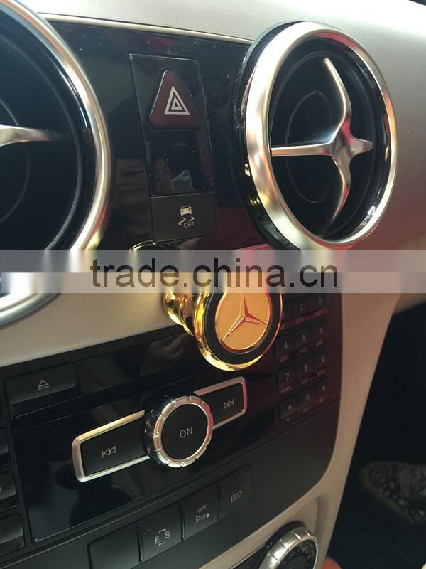 luxurious golden flexible car phone holder .html with Ball Sticky Magnetic Stand for car china stock