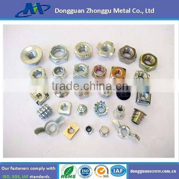 stainless steel flange lock nut