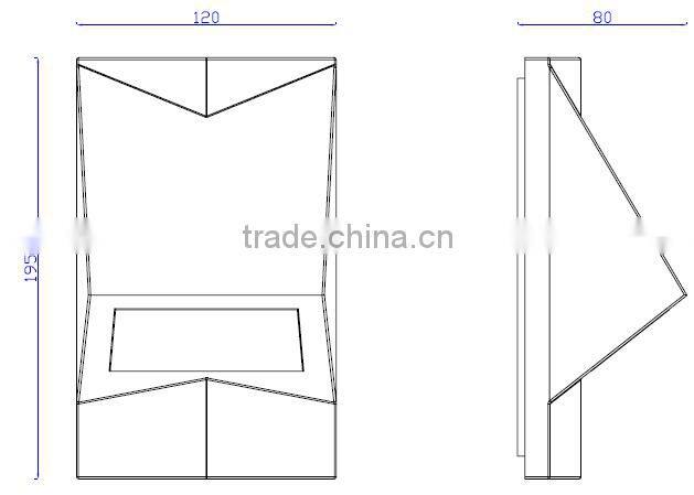 Aluminum Housing UL Outdoor LED Wall Pack Light