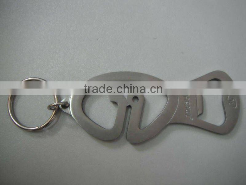 stainless steel wine corkscrew, flat bottle opener