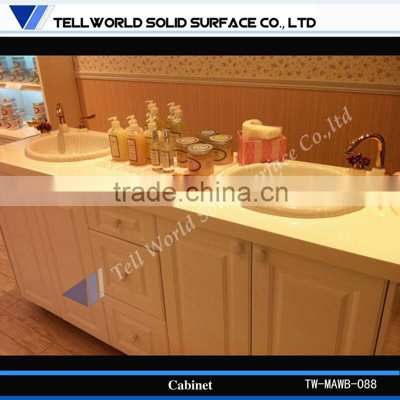 Top Quality 100% Acrylic Wash Basin Bathroom Countertop Sink