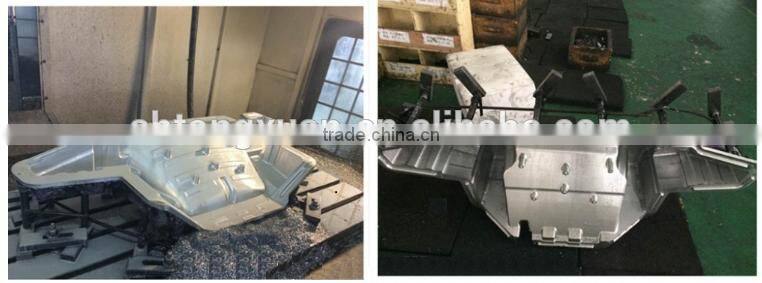 Diesel fuel tank by rotomold making