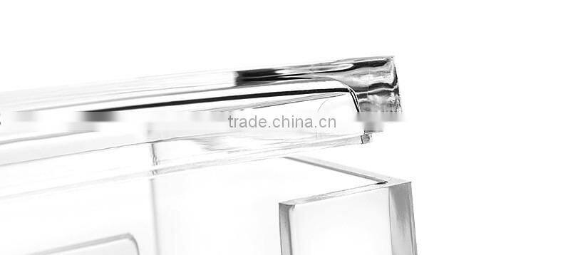 C56 Clear Acrylic Makeup Cotton Swab Box Cosmetic Organiser Display Storage
