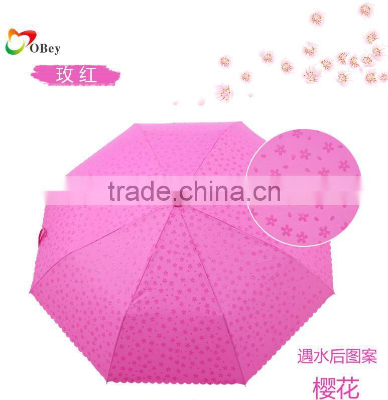 Manual Open Print UV Umbrella
