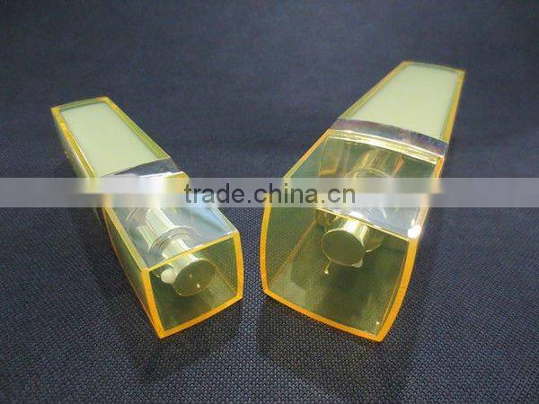 Plastic Cosmetic Packaging, Square Shaped Acrylic Lotion Pump Bottle and Oval Shaped Acrylic Cream Jar