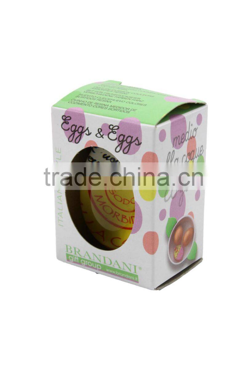 Resin egg timer with PVC box package