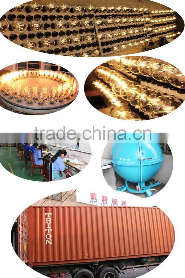 China Supplier New Products for 2015 Pendant Lamp 40w 60w e 27 Edison Bulb