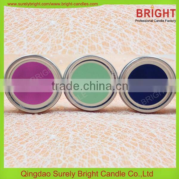 Tin Cans Decorated Candle Gift Set