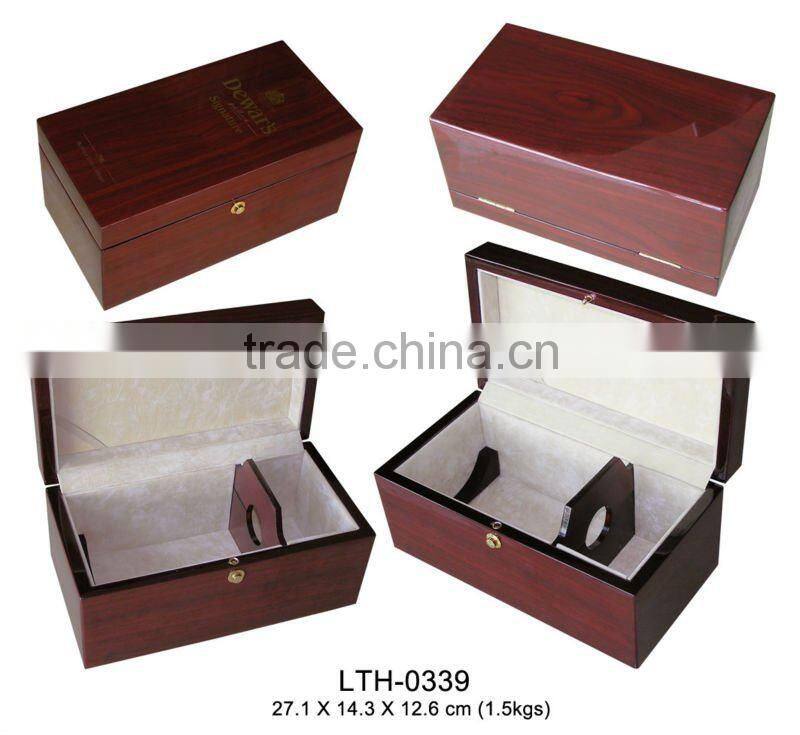 custom wooden wine packing box wholesale wine gift set
