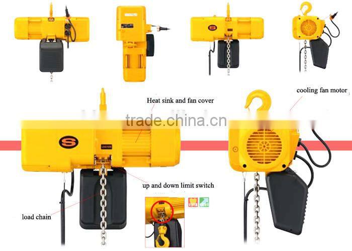 KITO ER2 model pull lift electric chain hoist cranes