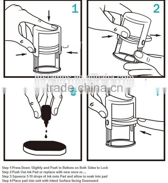 APPROVED Oval Office Self-Inking Office Rubber Stamp