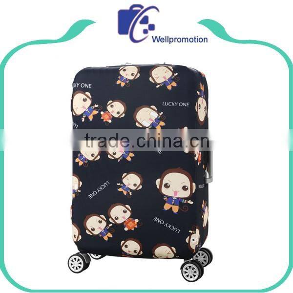 Spandex custom luggage protective cover, cover for suitcase luggage