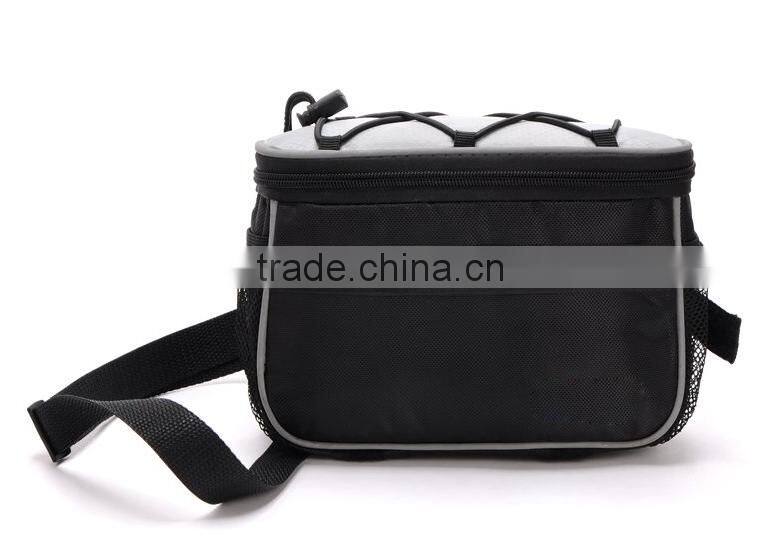 Bicycle Multi-function Frame Top Tube Pannier Bag with Rainproof Cover