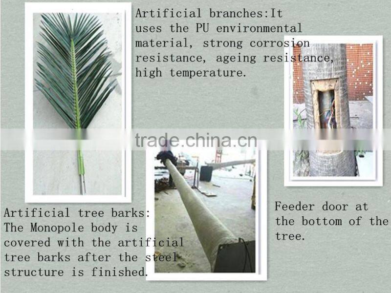 15m Beautiful Bionic Coconut Palm tree street light