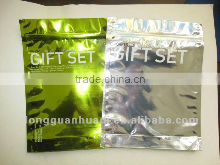 printing aluminum foil zipper bag