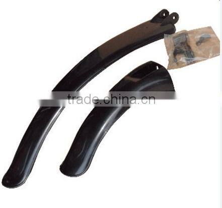 hot sale good quality factory price black plastic bicycle mudguard lightweight bicycle mudguard
