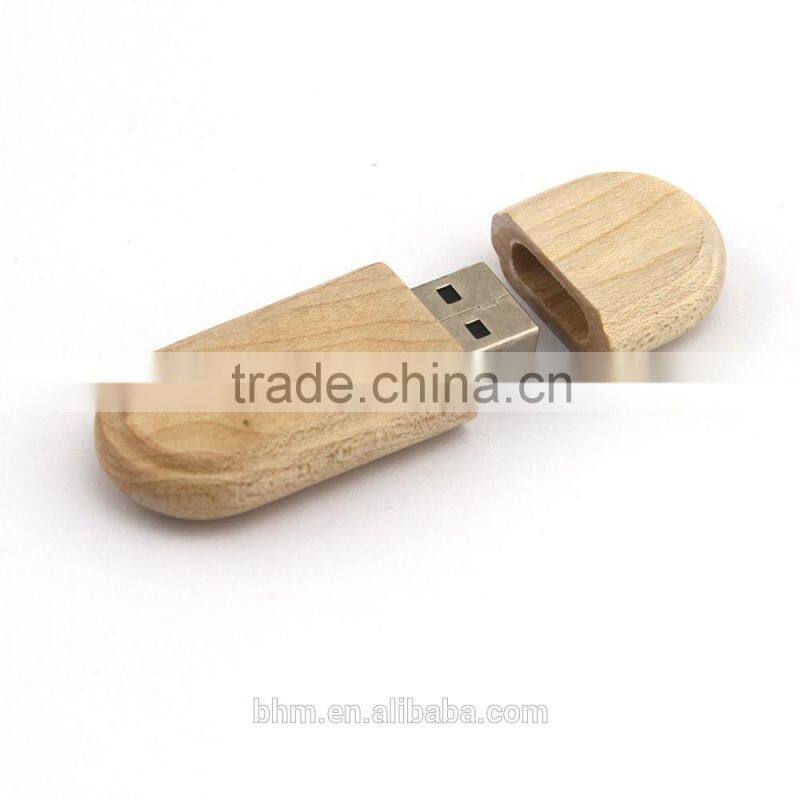 High quality and cheap small Wooden Bamboo usb flash disk
