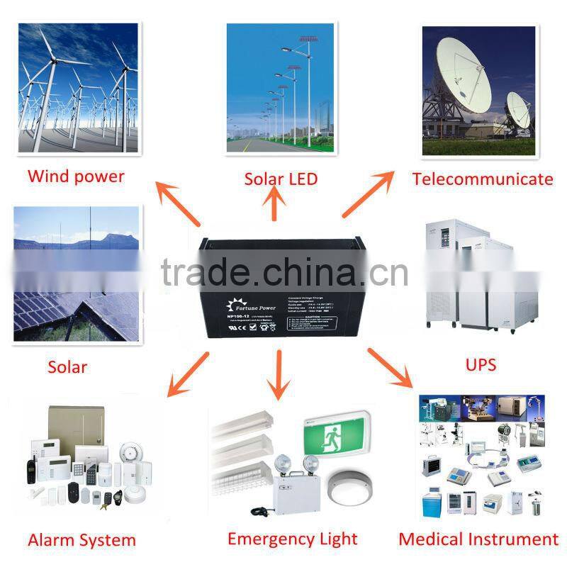 Long Life AGM GEL Battery 12v 150Ah Solar Battery for Solar Inverter