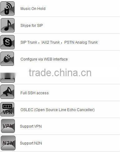 2port IP PBX Net Digital Telephone System