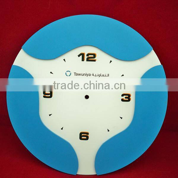 Acrylic customized wall clock