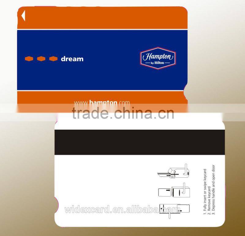 High Quality best price magnetic card with full colour printing
