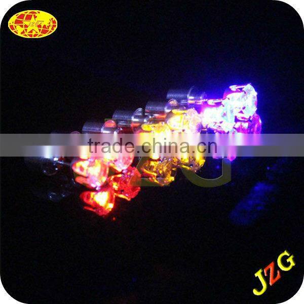 China factory wholesale New products Led fashion blinking colorful diamond earring
