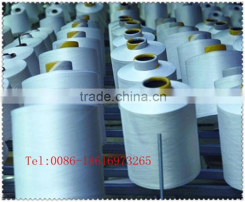 12/4 virgin polyester sewing thread plastic cone