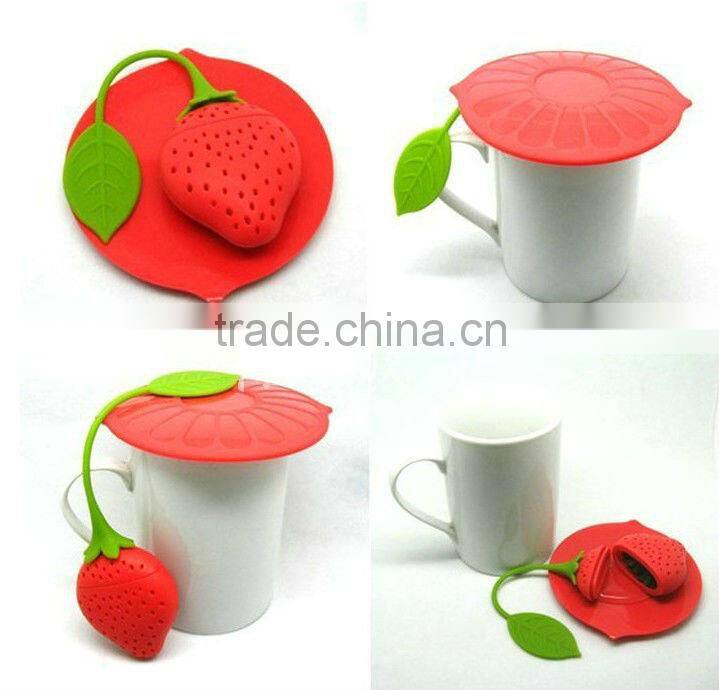 Top grade hot-sale silicone tea ball infuser wholesale