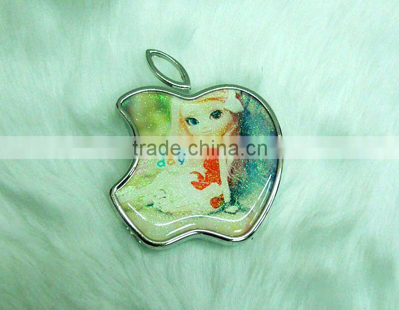 Professional compact mirror/custom apple pocket mirror