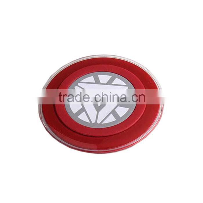 iron Man power bank wireless charger for iphone 6 plus