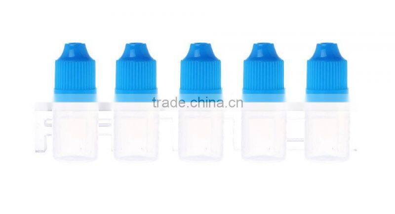 plastic clear PET 20ml 10ml e liquid dropper bottle