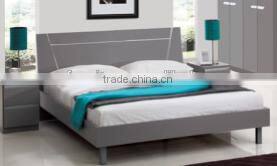 Chinese antique factory hot sell furniture fabric bed/modern fabric beds