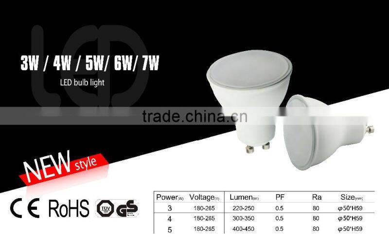 high power gu10 24v led spot light 2835SMD spotlight