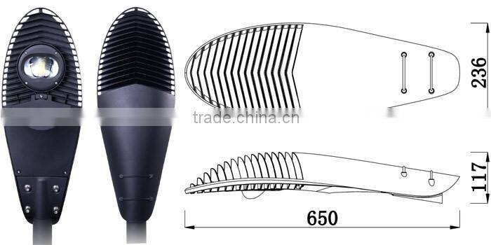 TUV-GS approved 50w-80w led street light Epistar/CXA 5 years warranty 70w led urban light