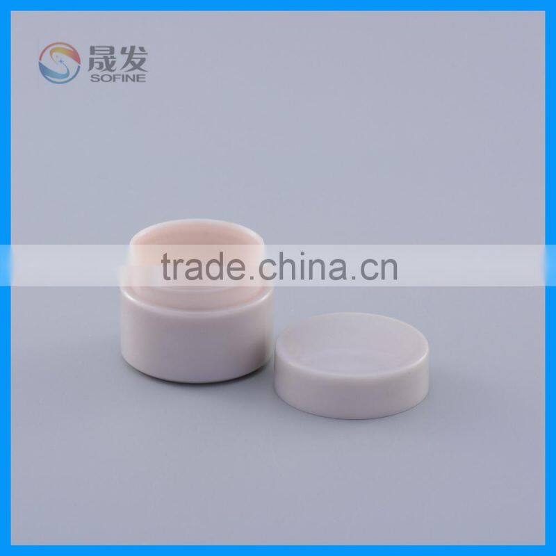 Round pp small cosmetic empty jar