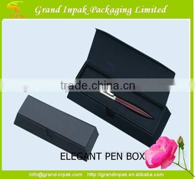 Black Cardboard Gift Pen Packaging Display PaperBox