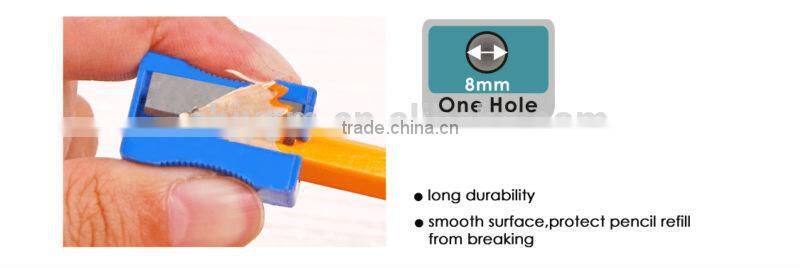 1 Hole Color Plastic Pencil Sharpener
