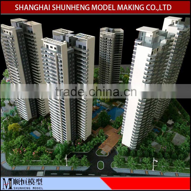 Residential Maquette construction building model/scale model making service
