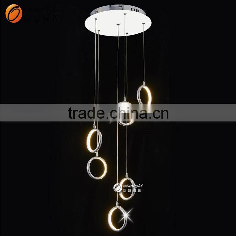 Rings Modern Light Pendant Indoor Light Aluminum Isulation Lamp OXD9913-50W