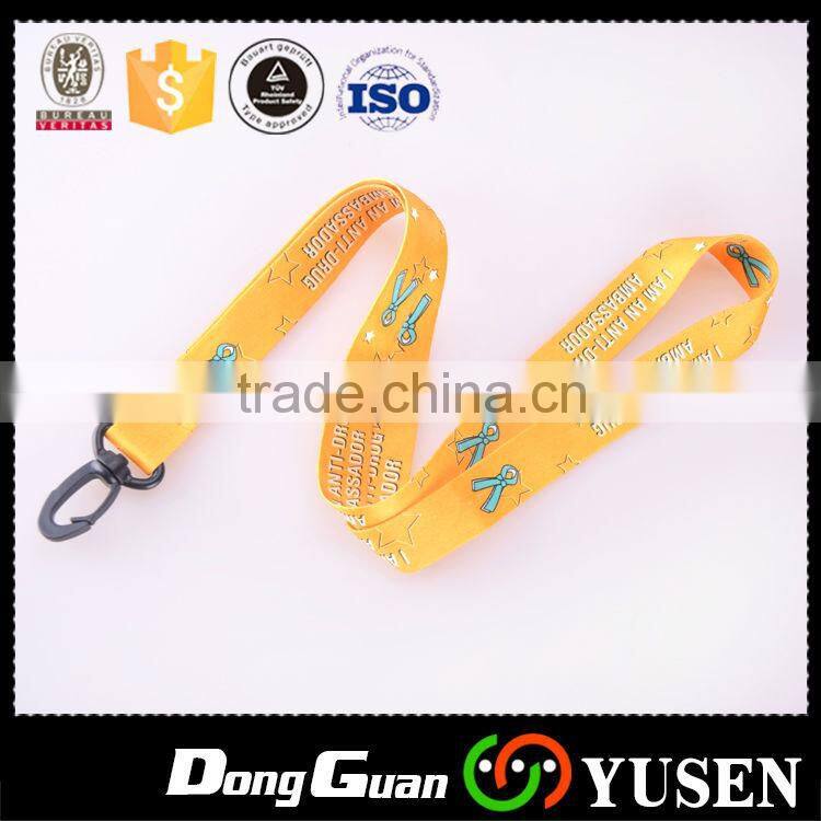 Manufacturer high qualuty cheap price fashion plastic connector lanyard