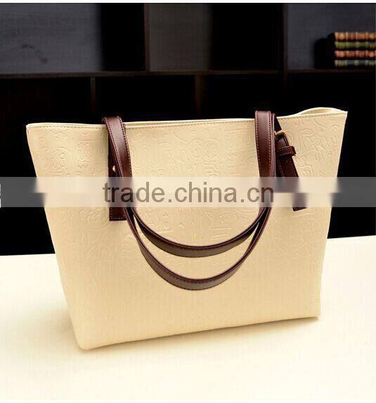 Fashion new products 2015 wholesale women's leather bag