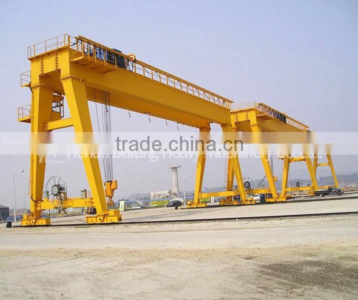 40 ton 50 ton 100ton Double Girder Rail Mounted Gantry Crane Manufacturer, Used Container Gantry Crane Price for Sale