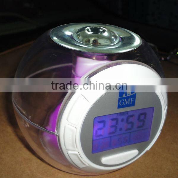 desktop RCC radio controll projection clock with digitial calendar